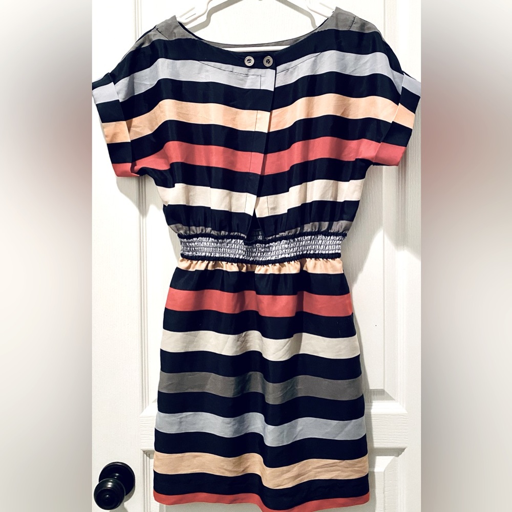 Bcbgeneration Color Block Stripe Batwing Sleeves … - image 6